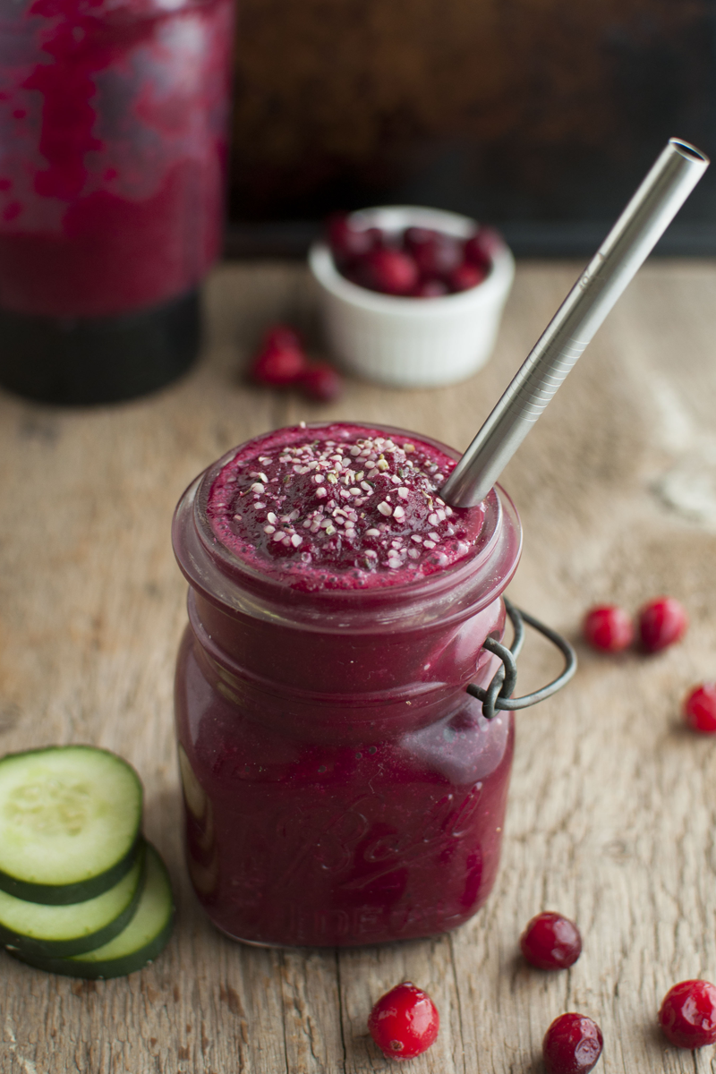 Cranberry Beet Detox Smoothie