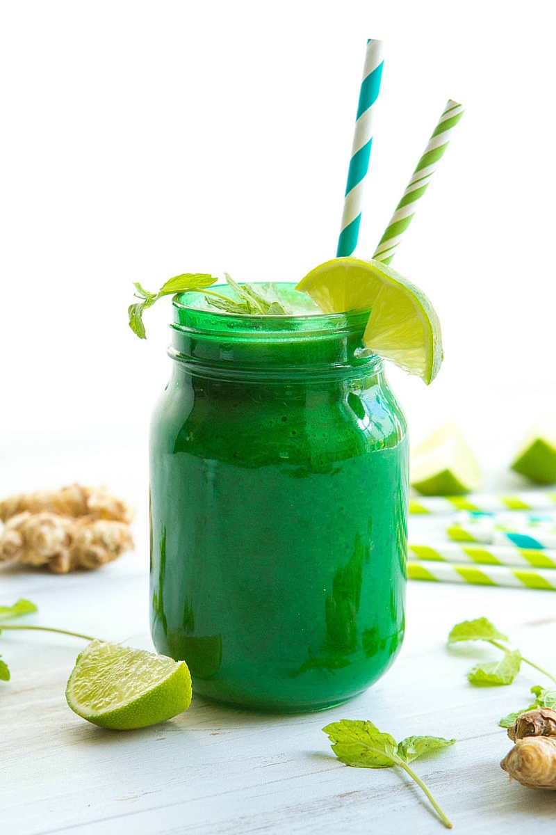 Ginger-Mint Detox Smoothie