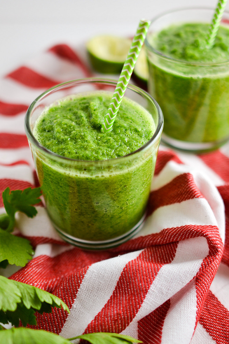 Green On Green On Green Detox Smoothie