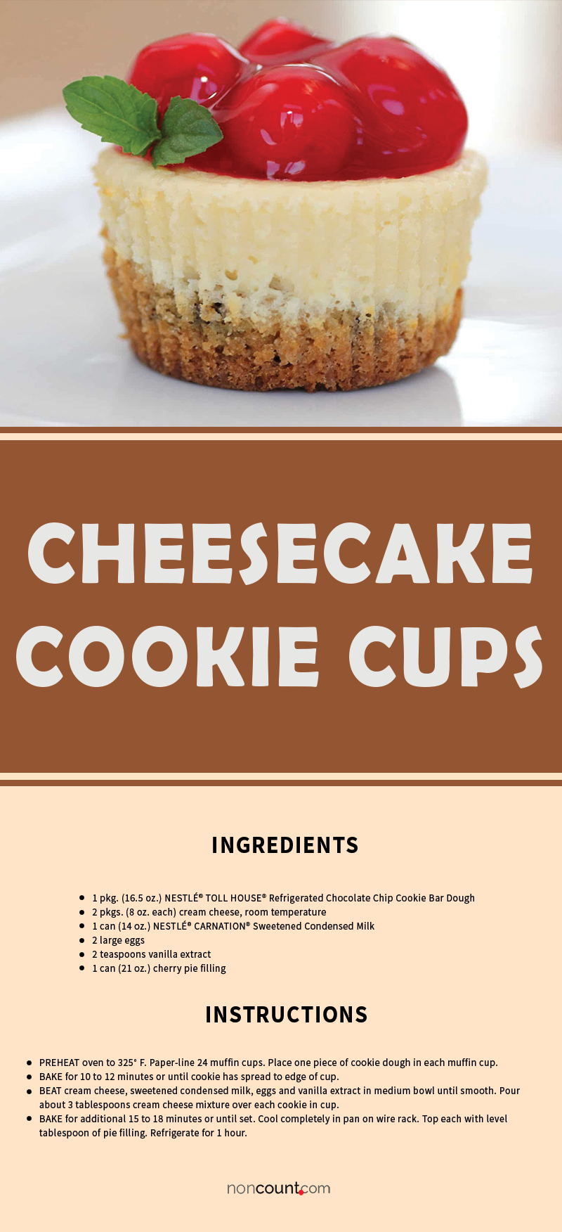 Cheesecake Cookie Cups Recipe
