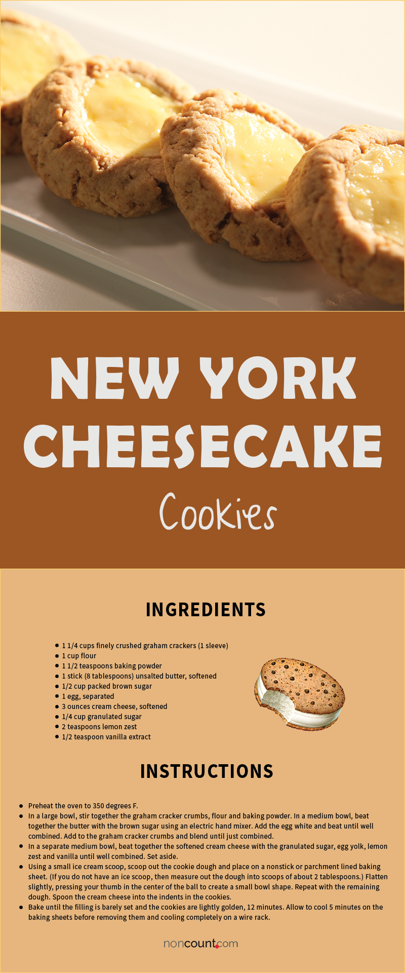 New York Cheesecake Cookies Recipe