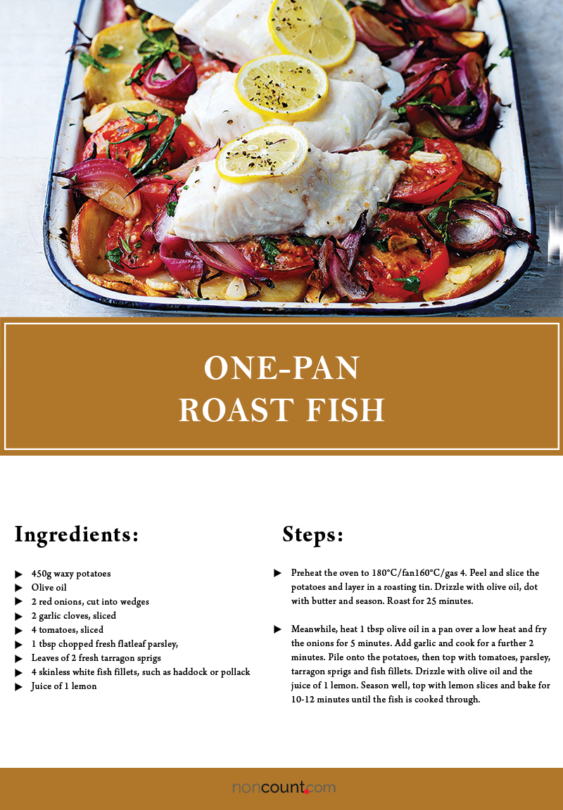 One-pan roast fish another Seafood Recipes Image