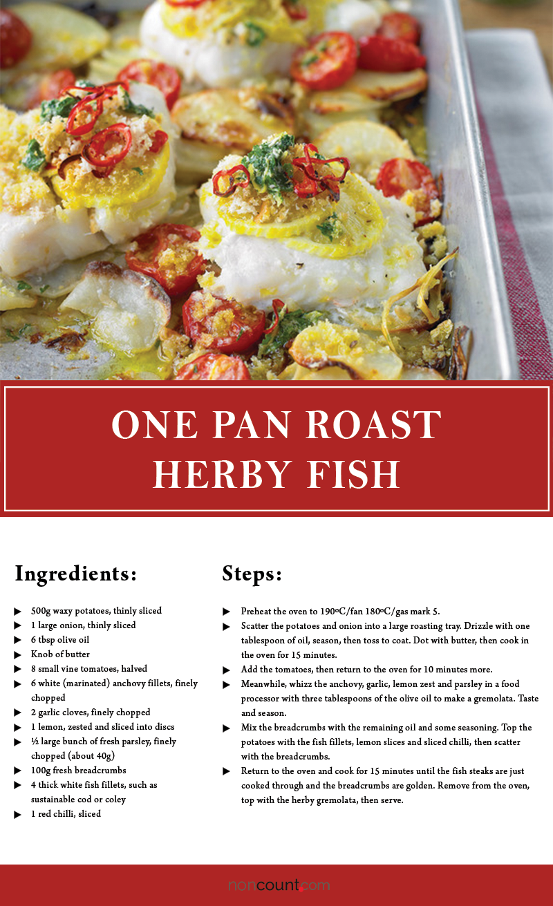 One-Pan Roast Herby Fish