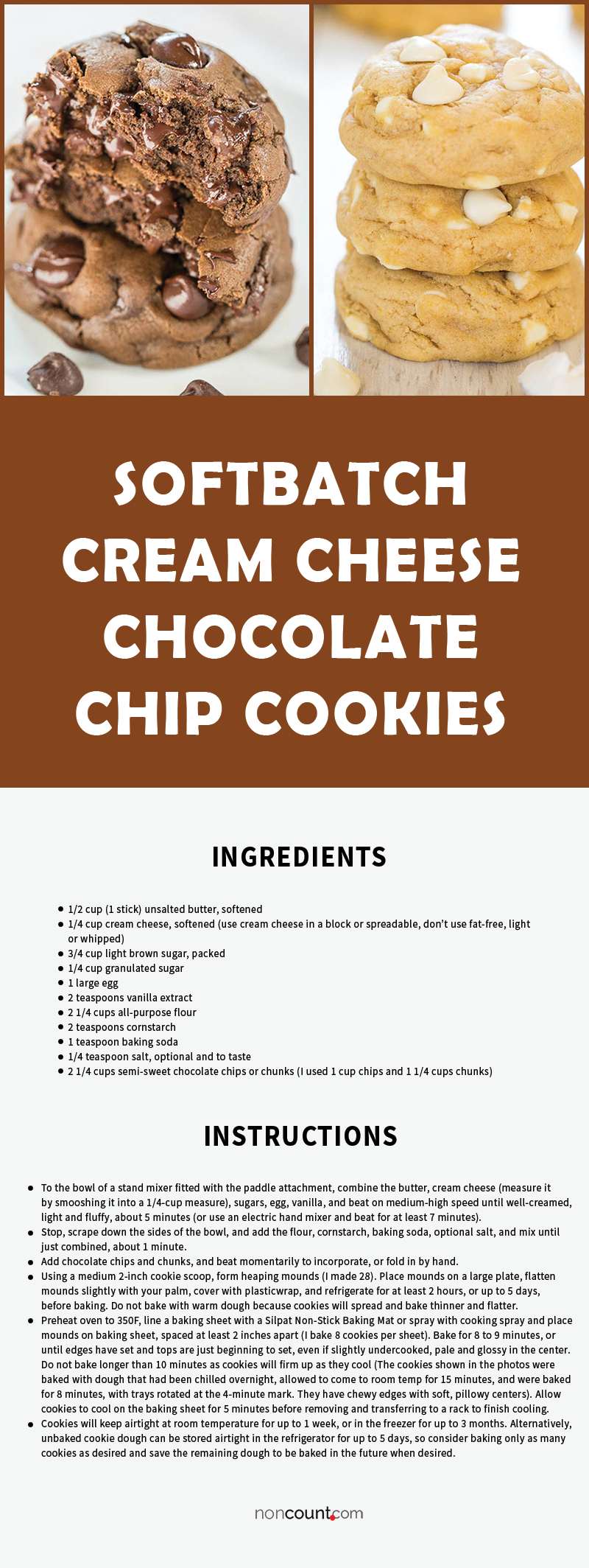 Softbatch Cream Cheese Chocolate Chip Cookies Recipe image