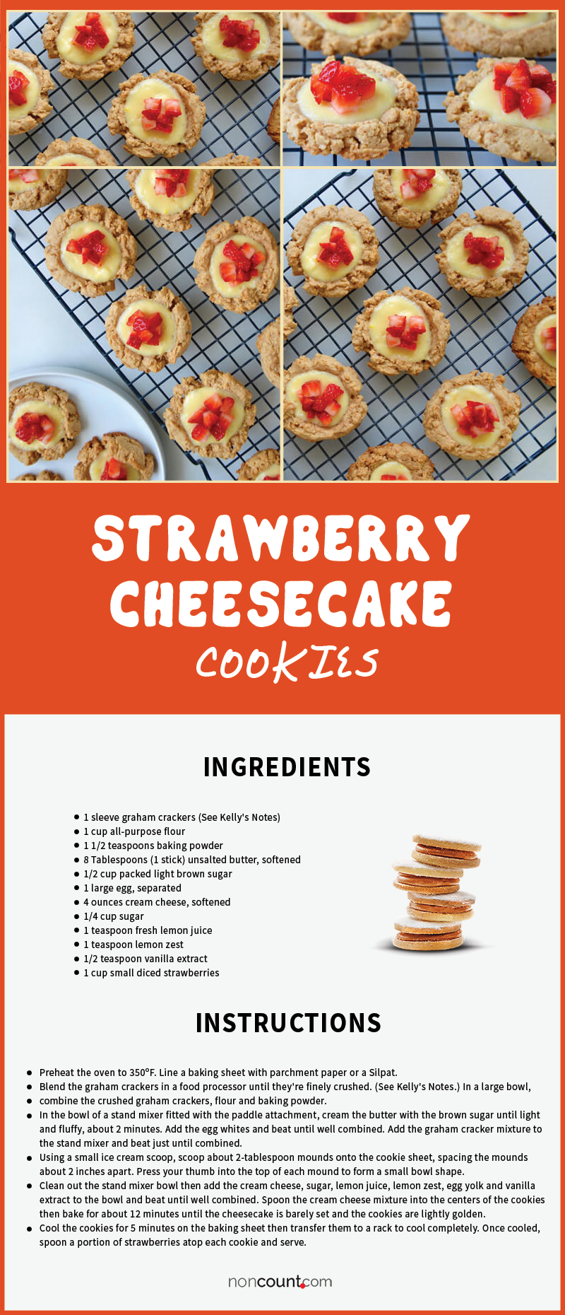 Strawberry Cheesecake Cookies Recipe Details Image