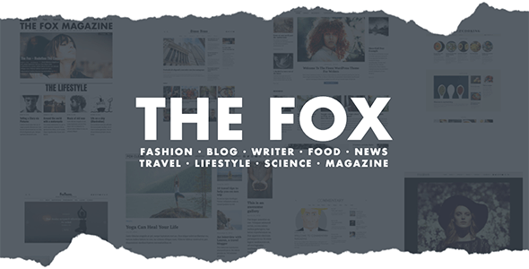 The Fox (Premium)- wordpress themes forbusiness